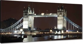 Festmények 180x90 Tower Bridge éjszaka