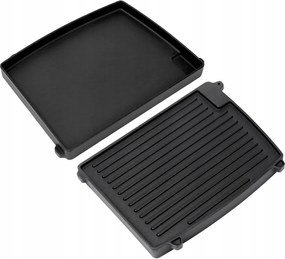 Gftime kétoldalas öntöttvas grilllap Enders Urban/Pro/Explorer grillekhez, 1 db