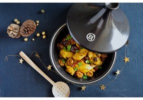 Flame fekete tajine edény, ⌀ 32 cm - Emile Henry