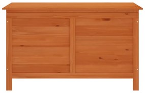 tömör fenyőfa kerti tárolóláda 99x49,5x58,5 cm