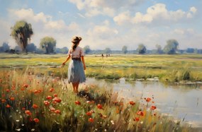 Poszter 91,5x60cm Vidéki nyugalom