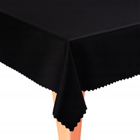 Abrosz foltálló Lengyel Sima Vastag 140x140 Fekete szatén