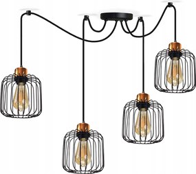 Modern Függőlámpa Pók Gyűrű 4 Mennyezeti Led