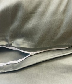 Ágyneműhuzat pamut szatén exclusive Modern zöld 200x140cm+90x70cm TiaHome