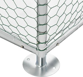 Juskys Csirkekifutó - 3x4x2m