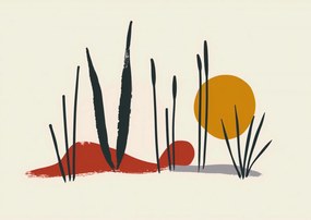 Poszter 84x59,5cm Nád a Nyugaton