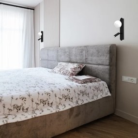 Fali spotlámpa SIRIO 2xG9/25W/230V fekete