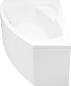 Sarokkád Szifon Burkolattal Balos Aszimmetrikus 160X105 Akril