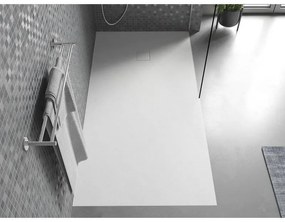 Mexen, Mexen Bert brodzik téglalap alakú SMC 170 x 80 cm, fehér - 4K108017