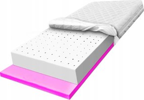 Matrac 80x180 cm-es, lyukacsos Hr habszivaccsal, 24 cm vastag