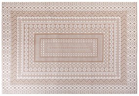 Fehér és bézs szőnyeg 160 x 230 cm BAGLAR Beliani