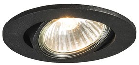 Okos, süllyesztett spotlámpa fekete, állítható, Wifi GU10-zel - Cisco