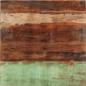 vidaXL négyszögű tömör újrahasznosított fa asztallap 80x80 cm 15-16 mm