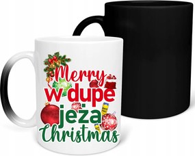 Mágikus Karácsonyi Bögre Süni Mr. Szalonna vicces Ajándék 330ml