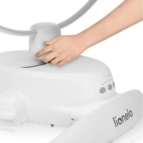 Lionelo - Zenélő babahinta IRIS, 4×AA, homokbézs