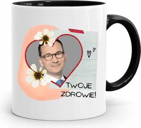 Bögre Fekete Politikusok Miniszterelnök Mateusz Morawiecki