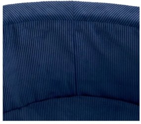 Száraz medence 90x30cm Tengerészkék Corduroy