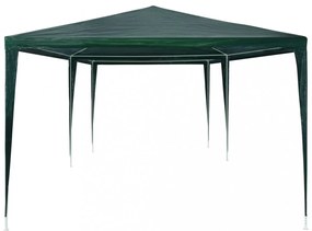 zöld PE rendezvénysátor 3 x 6 m