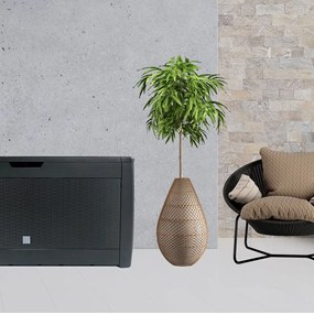 RATO tárolódoboz, 310L, 119x48x60 cm, antracit Prosperplast