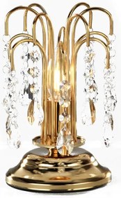 ONLI - Asztali lámpa PIOGGIA 1xE14/6W/230V arany