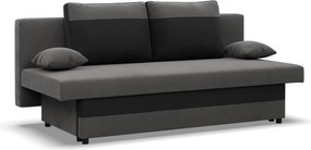 Sony kanapé, szövet anyag, bonell töltet, szürke - fekete