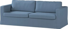 Karlstad 3 személyes kinyitható kanapé huzat Ikea kék bukla