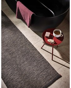 Sötétbarna kültéri-beltéri szőnyeg 70x90 cm Sam Black Walnut – Pappelina