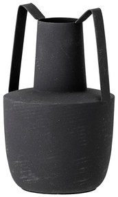 Itamar fekete fém váza, magasság 20,5 cm - Bloomingville