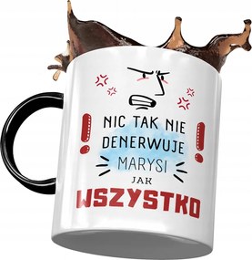 Fekete Bögre Maji Mari-nak Ajándék Nyomtatott Fotóval