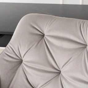 Szürke Bársony Étkezőszék. MODESTO