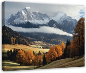 Vászonkép Hegyek Tájkép Természet Tájkép Nappali Hálószoba Vászon 60x40