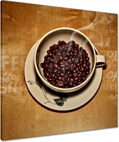 Vászonkép 60x60 Aromás kávé