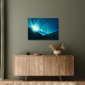 Kép - Hullám a felhőkből (üvegen) (70x50 cm)