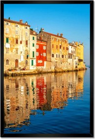 Poszterek keretben 40x60 Rovinj óvárosa
