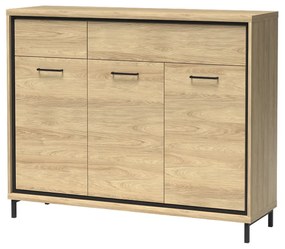 Komód Milley 07 (LED világítással) (hikora). 1057879