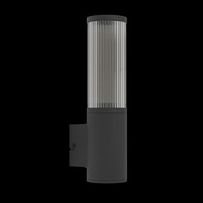 Eglo 901033 Salle kültéri fali lámpa, fekete, E27 foglalattal, max. 1x15W, IP54