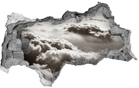 Lyuk 3d fali matrica Felhők a levegőből nd-b-82581021
