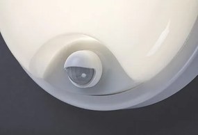 RÁBALUX 77214 LONATO Fali Lámpa Mozgásérzékelővel Fehér IP44