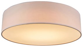 Mennyezeti lámpa rózsaszín 40 cm LED-del - Drum LED