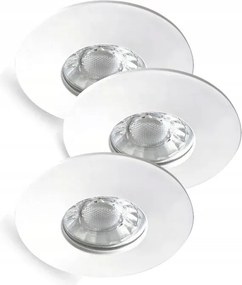 3 db-os Led mennyezeti lámpa szett fehér kerek fürdőszobába 3000K IP44 Rabalux