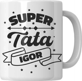 Szuper Apa bögre [válassz Nevet] Apák napi ajándék Apák számára