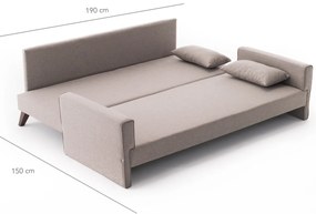 Széthúzható kanapé  Bellina (bézs). 1063004