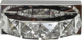 Fali lámpa Candellux ezüst integrált Led fényforrás 3 W