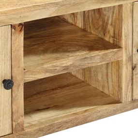 tömör mangófa tálalószekrény 100 x 35 x 60 cm