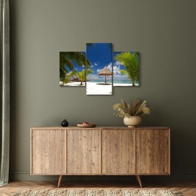 Kép - Fehér homokos strand (90x60 cm)