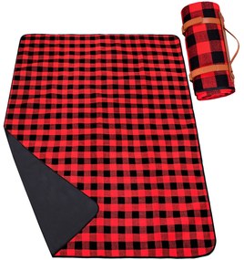 PreHouse Piknik takaró 200 x 150 cm - piros