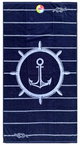Matrózmintás strandtörölköző 3.