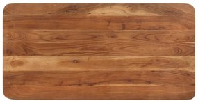Tömör akácfa bárasztal mézszínű bevonattal 110 x 55 x 106 cm