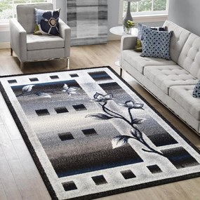 Gyönyörű nappali szőnyeg virágmintával Szélesség: 120 cm | Hossz: 170 cm