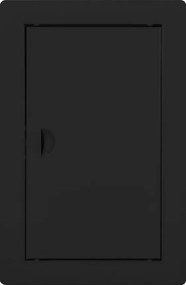 Revíziós Ajtó Fém Fekete 25x40 Patentos